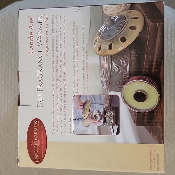 Candle Aire Other Candle Air Fan Fragrance Warmer 6 Fragrance Tins Poshmark